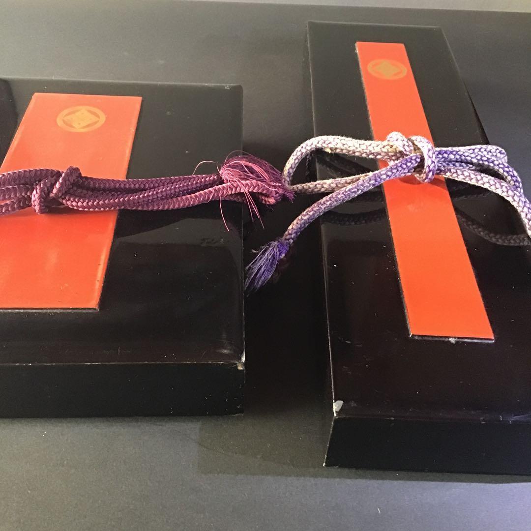 短冊筥　色紙筥　　　　　江戸期