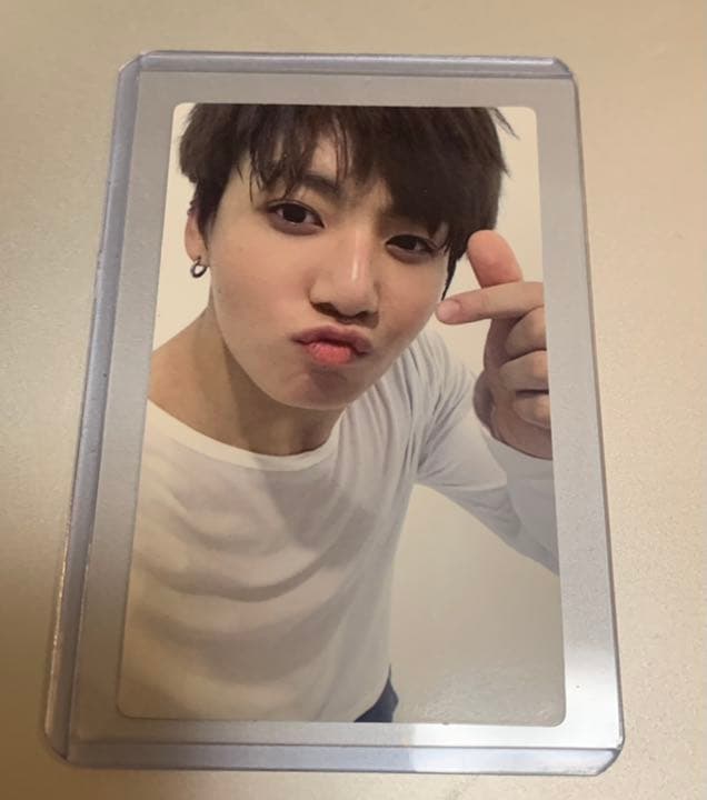 memories of 2017 Blu-ray グク　ジョングク　トレカ　台紙