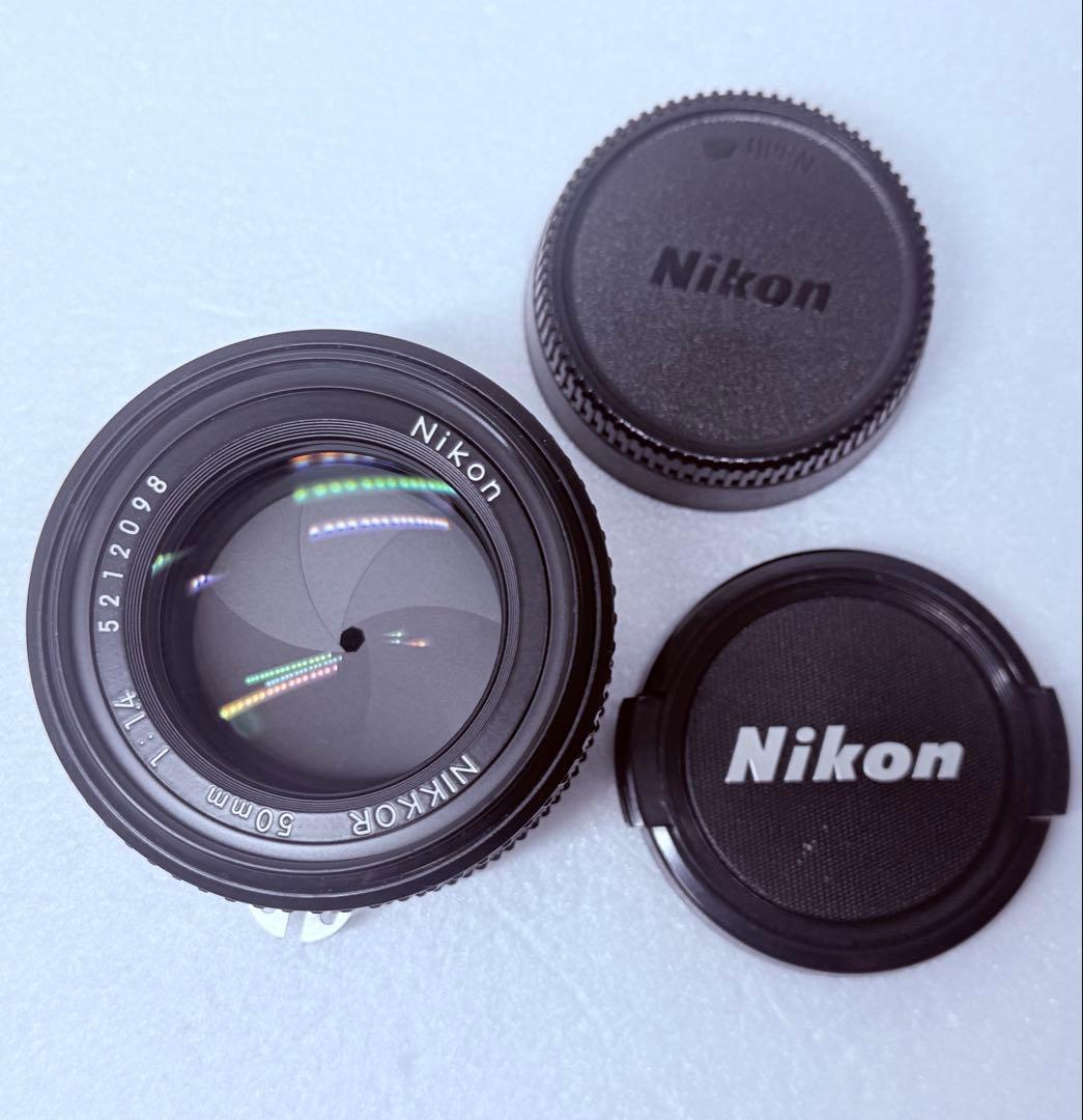 Nikon Ai-s Nikkor 50mm F1.4 各種動作良好