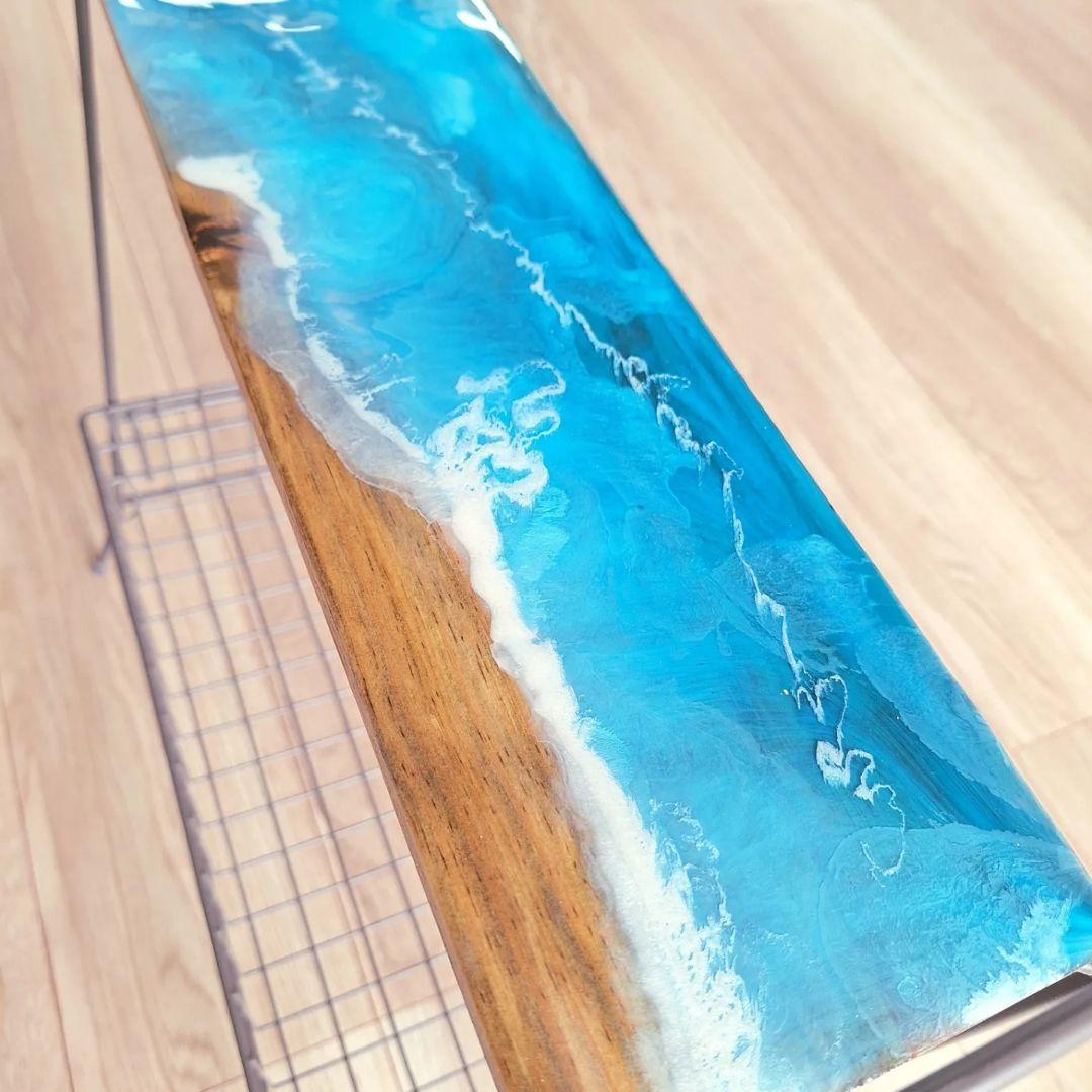 Sally’s shop　ワイヤーラックテーブル　サイドテーブル　海岸