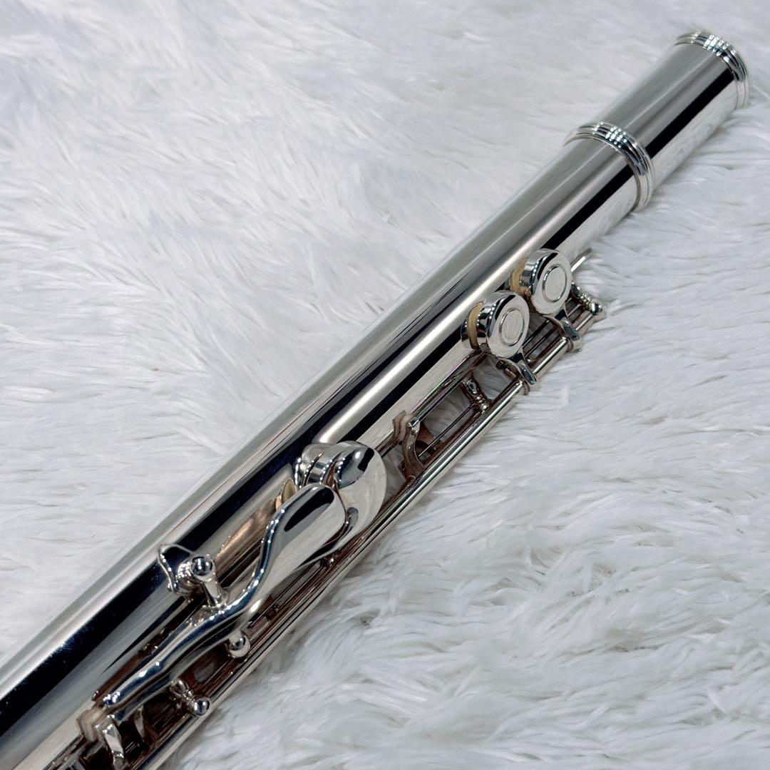 【磨き済】YAMAHA YFL-221 フルート 後期モデル Eメカ 銀メッキ