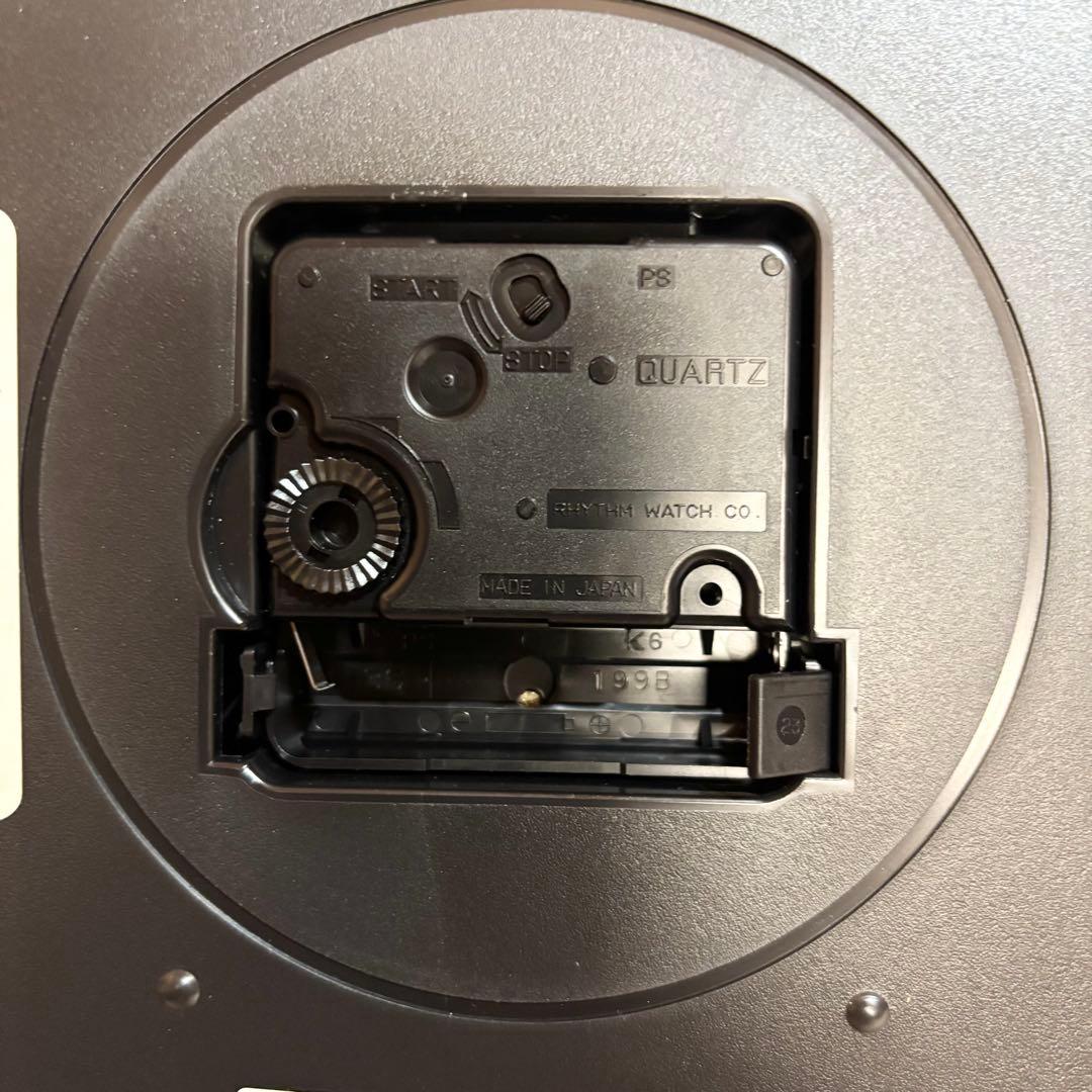 【美品】RHYTHM リズム となりのトトロ 掛け時計 4KG690MA06