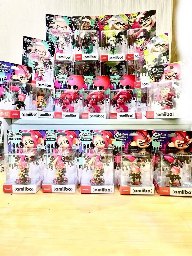 新品未使用未開封 スプラトゥーン アミーボ 22体セット