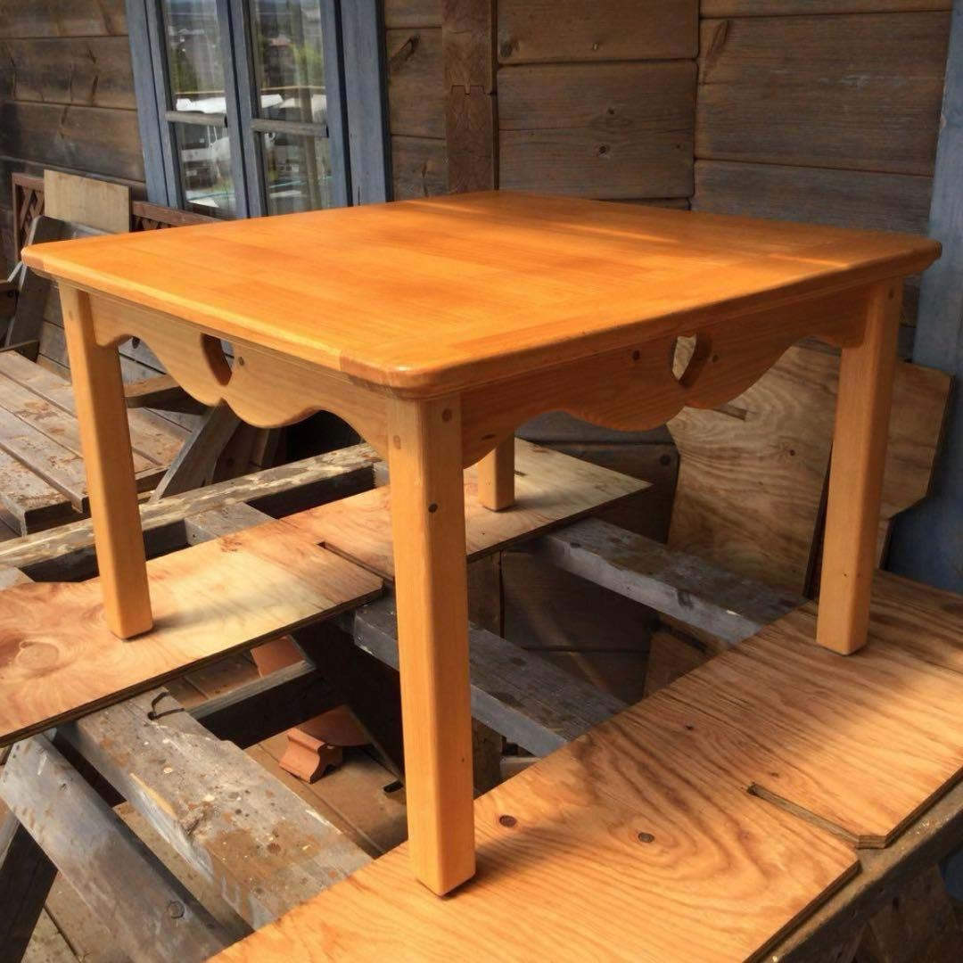 アメリカンカントリー家具　カントリーハート テーブルこたつ