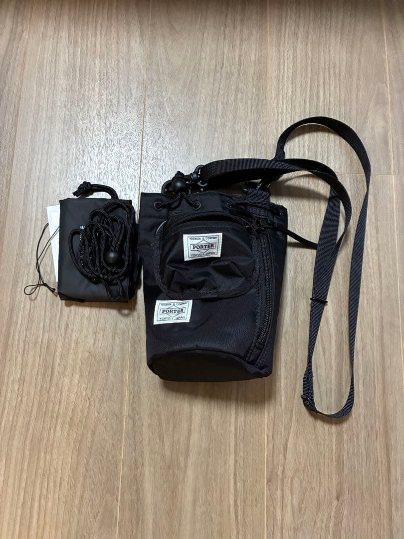 HYKE x PORTER BONSAC MINI & COIN CASE 黒