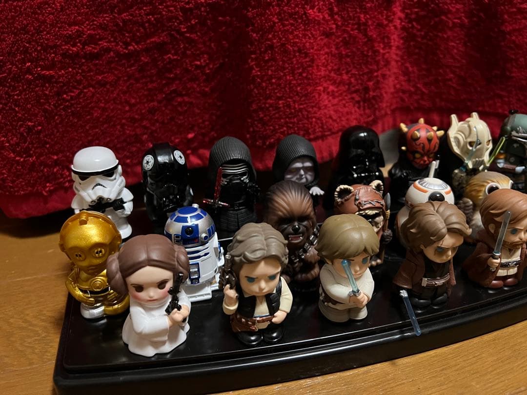 スターウォーズ　パペットマスコット ソフビ　フルコンプ アナキン　オビワン