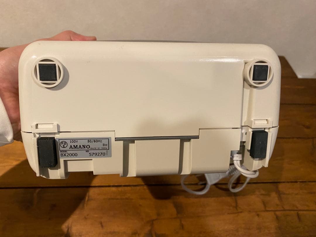 美中古 AMANO アマノ 電子タイムレコーダー BX2000