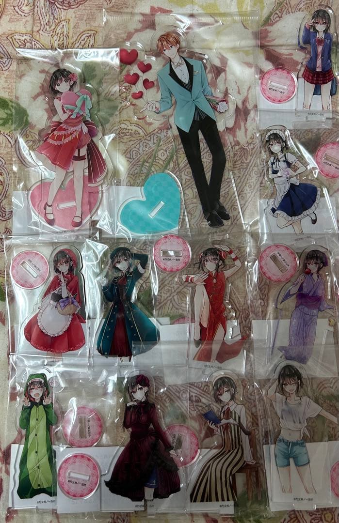 恋する(おとめ)の作り方　アクリルスタンド　21個