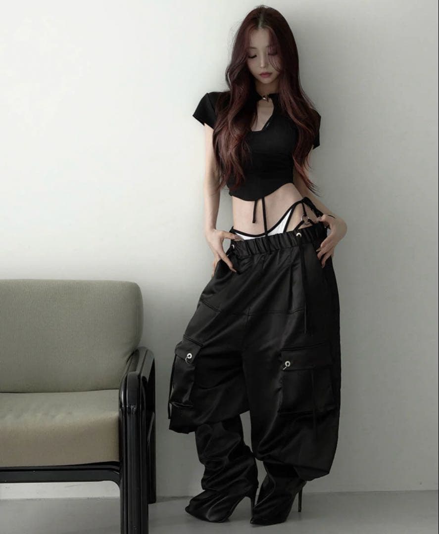 パンツ theredthread S pierce cargo pants