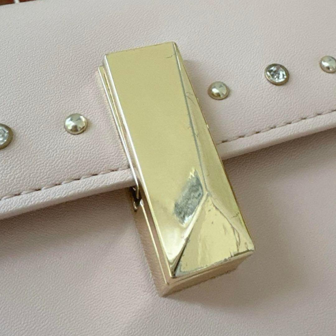 CELFORD セルフォード ビジュースタッズポシェット ピンク