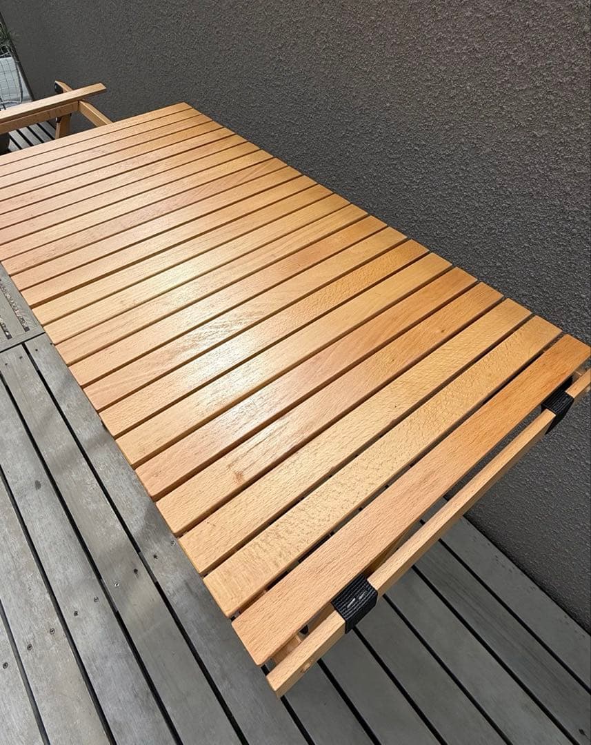 Fieldoor ウッドロールキッチンテーブルー