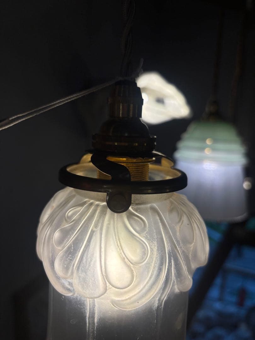 ランプシェード　フランス　アンティーク　ヴィンテージ