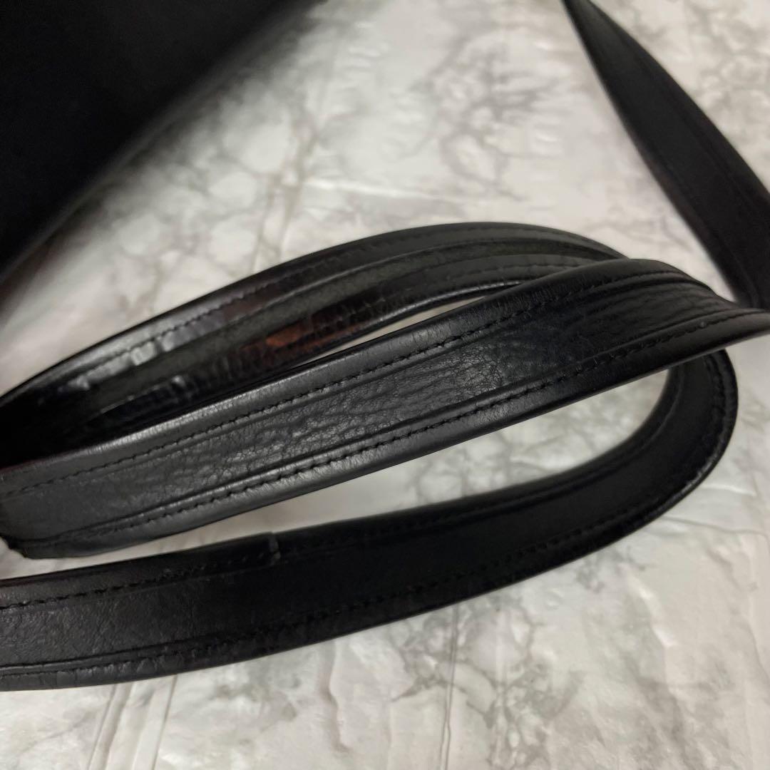 Vintage Coach オールドコーチ ショルダーバッグ USA ネイビー