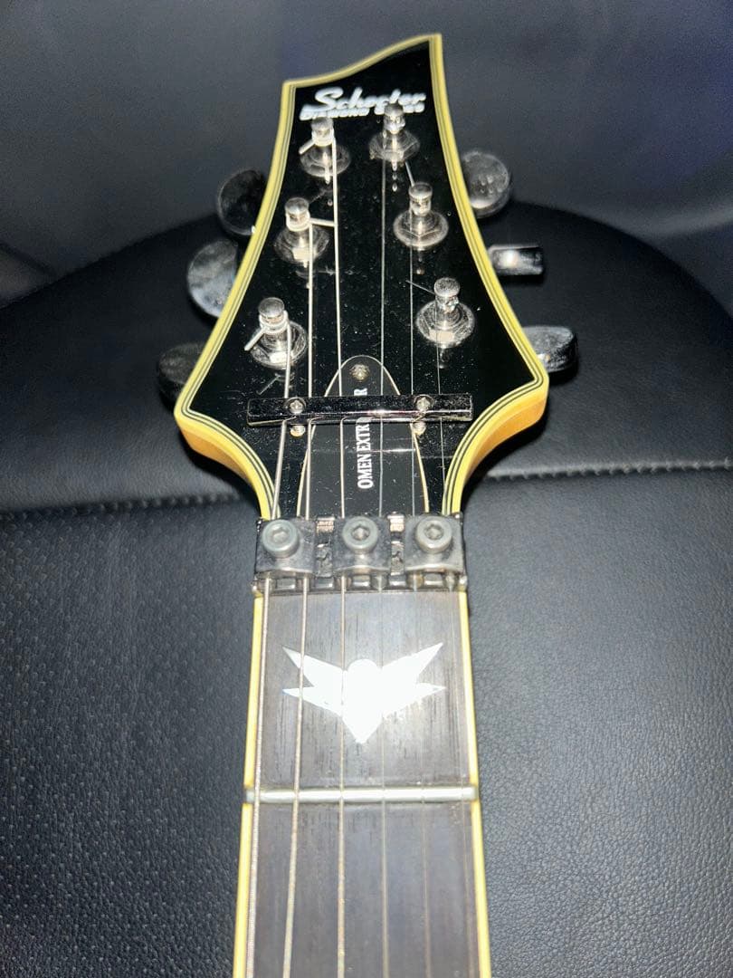 Schetter エレキギター キルテッドトップ 青