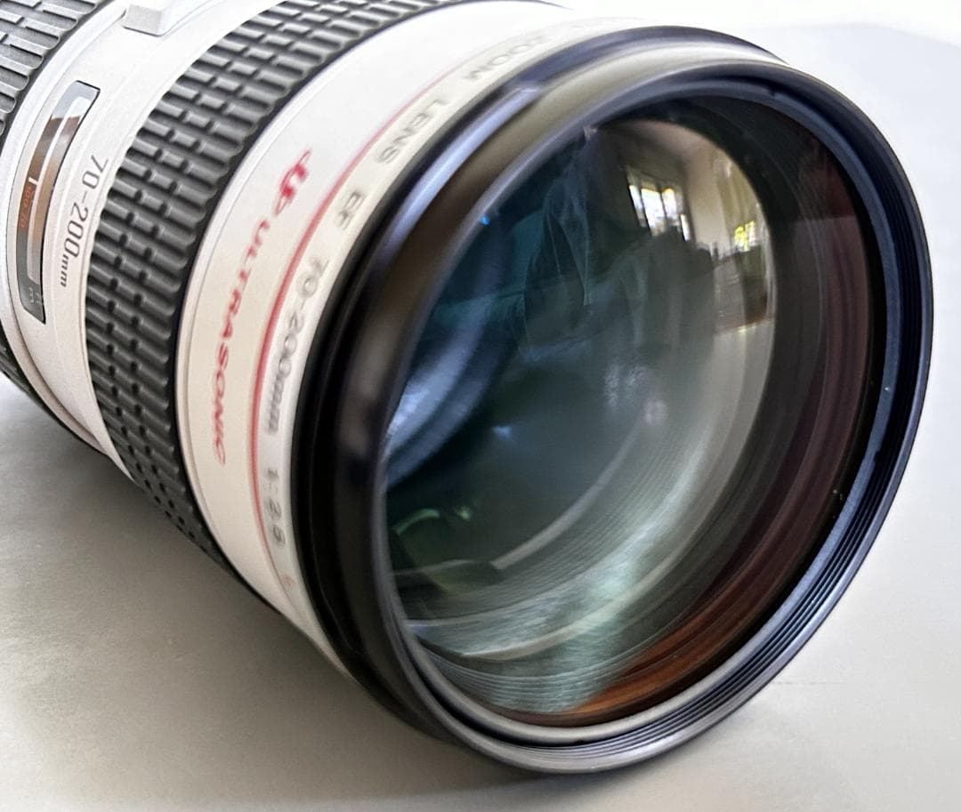 CANON EF70-200mm F2.8 L USM レンズプロテクタ付