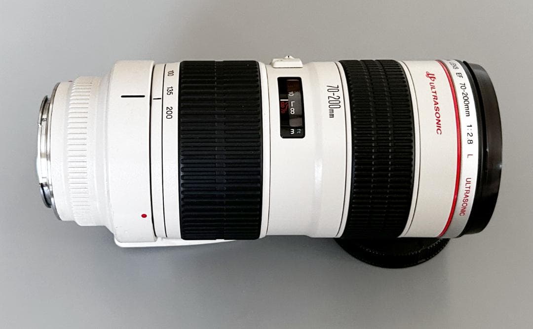 CANON EF70-200mm F2.8 L USM レンズプロテクタ付