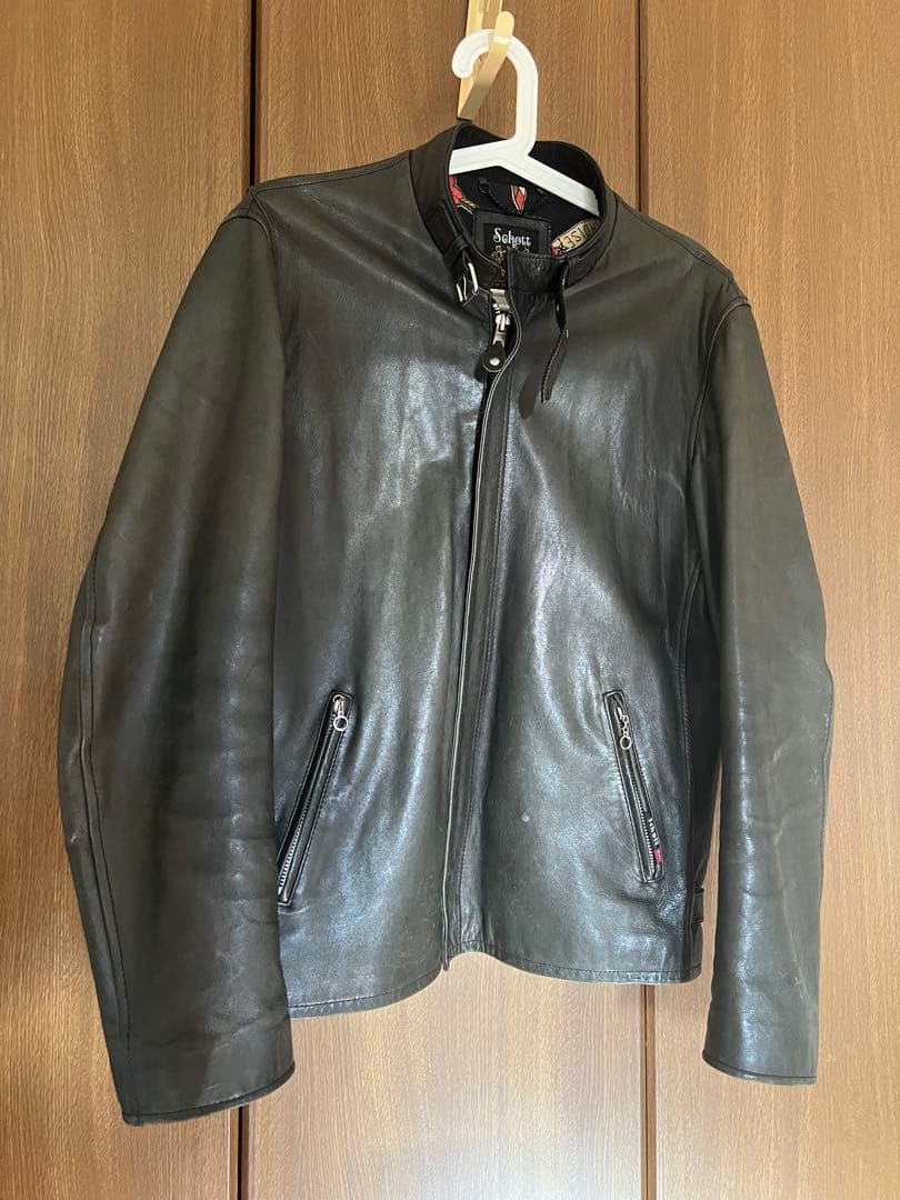 shottoシングルライダースLサイズ ブラック