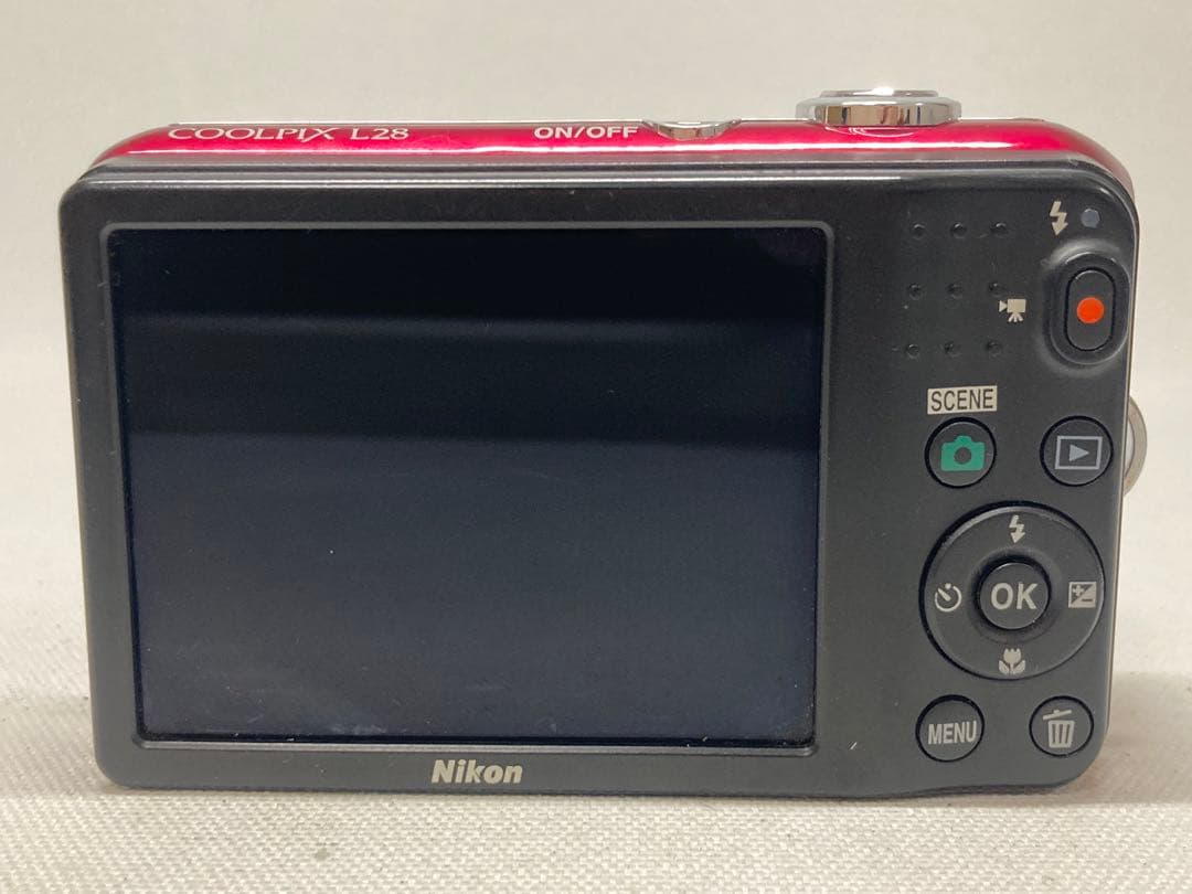 美品　Nikon　COOLPIX L28　単三電池　撮影例有　k785a77dd