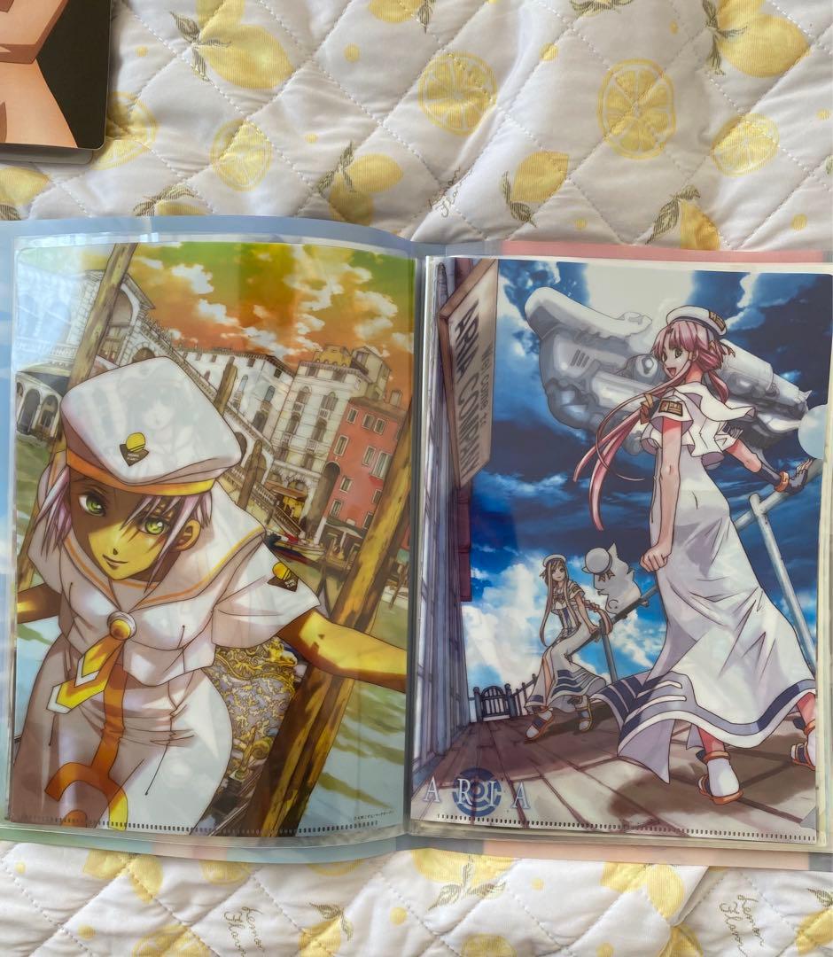 ARIA クリアファイル　グッズ　アリア　天野こずえ