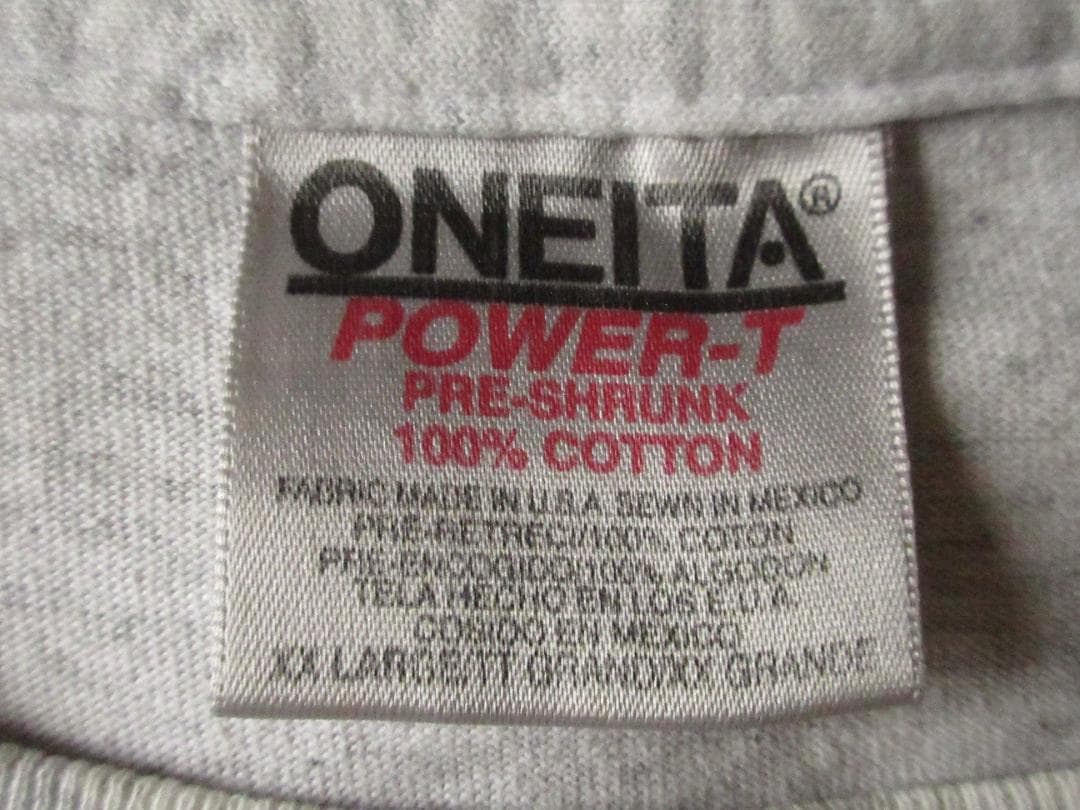 【在原みゆ紀さん着用】オニータ'90s馬/ホース両面プリントTシャツXXL