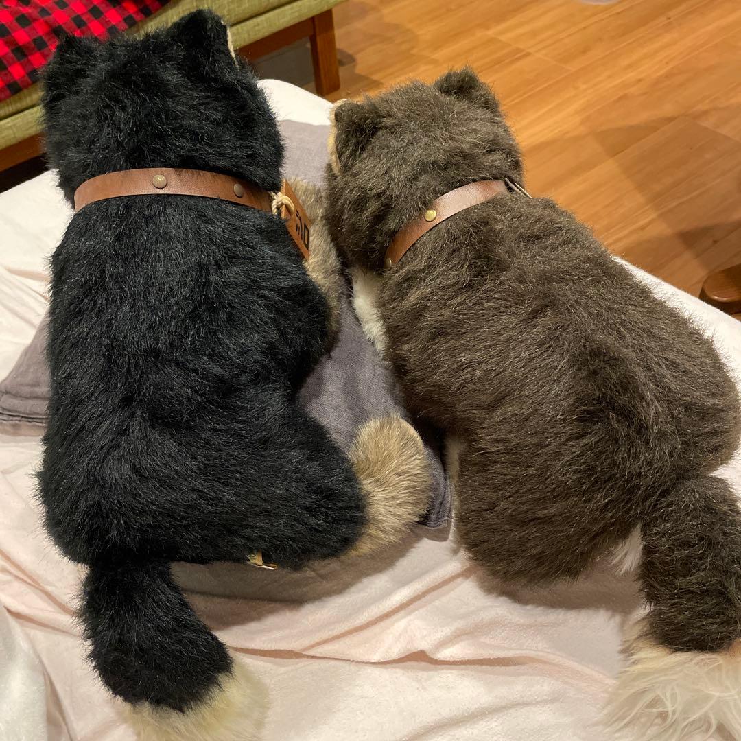 ぬいぐるみ　南極物語　タローとジロー　2体セット