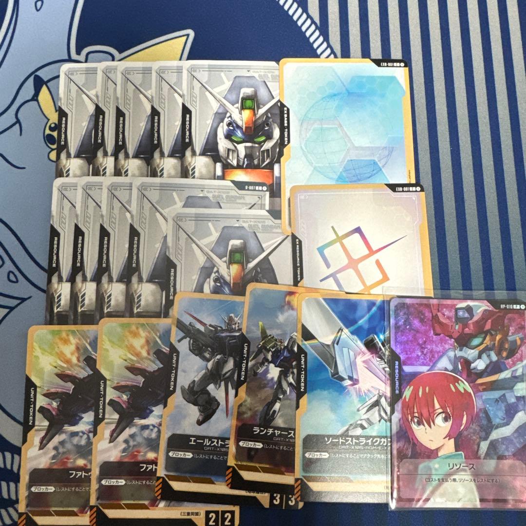 【メルカリ便】ガンダムカードゲーム 赤白ザフト SEED デッキ