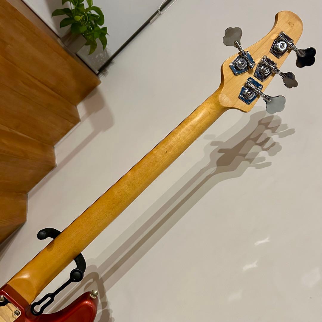 スティングレイタイプ　パッシブベース　渋めのピンクメタリック