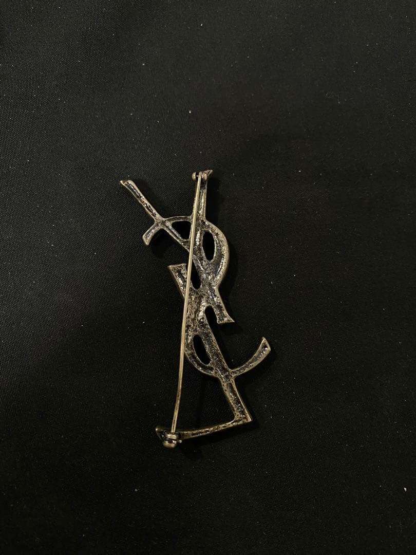 YSL ブローチ　イヴサンローラン　美品