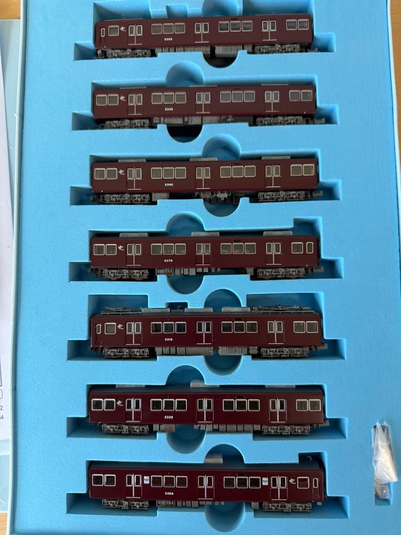 マイクロエース　阪急電鉄2300系　冷房　新社紋　分割編成　基本4両、増結3両