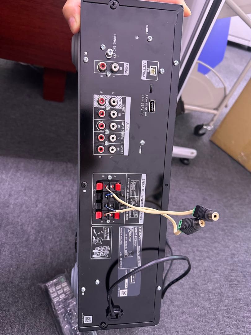 早く方勝ち‼️SONY AVアンプ ブラック