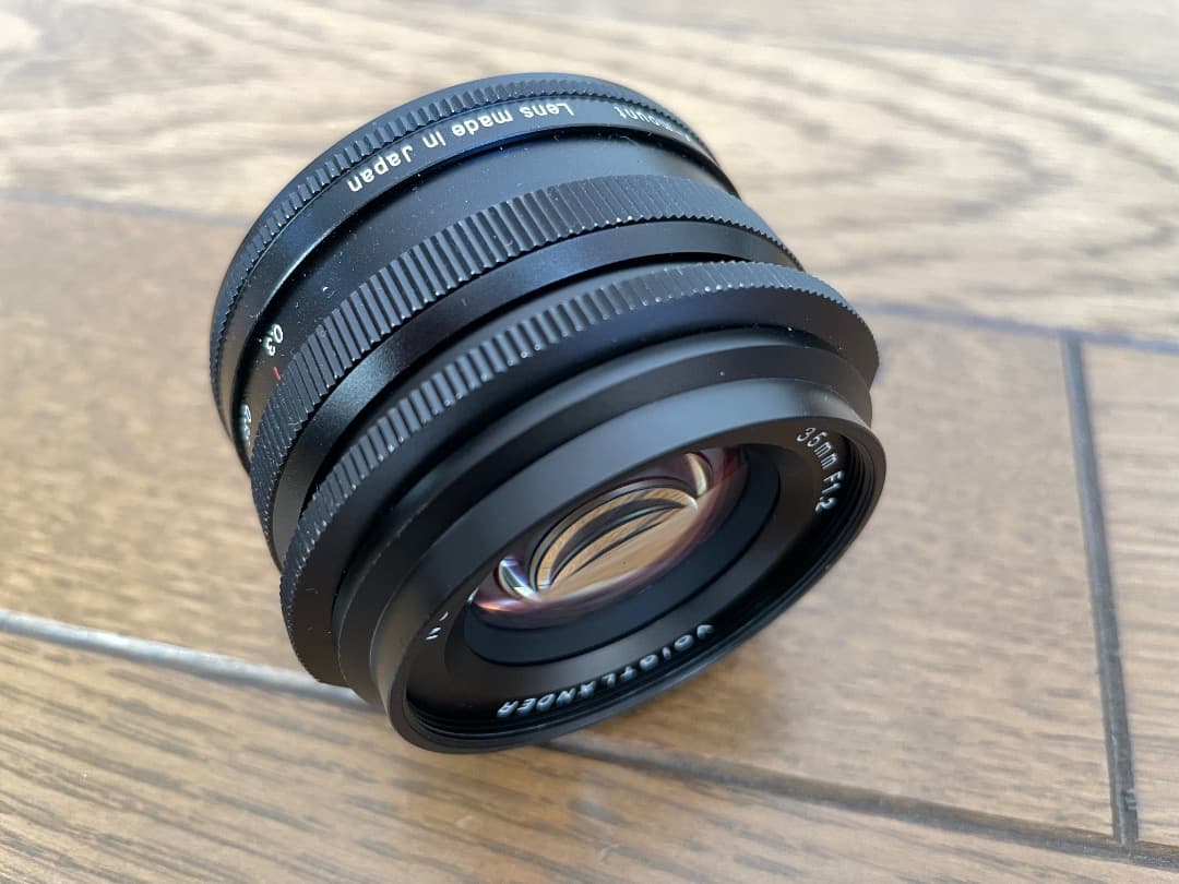 voigtlander nokton 35mm f1.2 xマウント