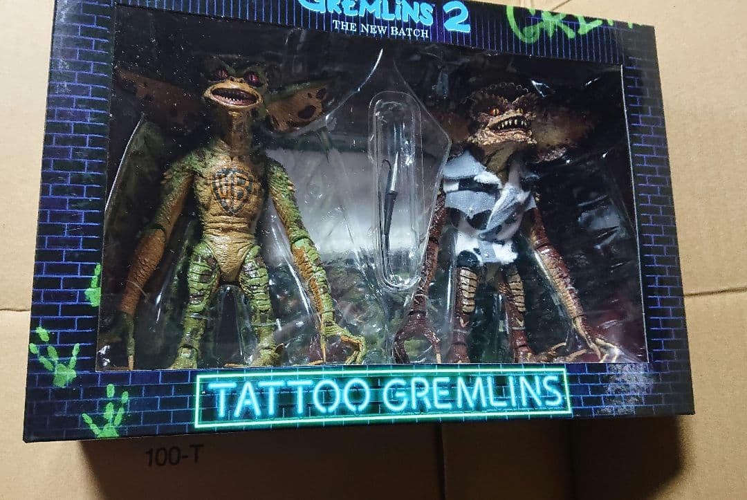 【新品】グレムリン2 アクションフィギュア タトゥー グレムリン 2-Pack