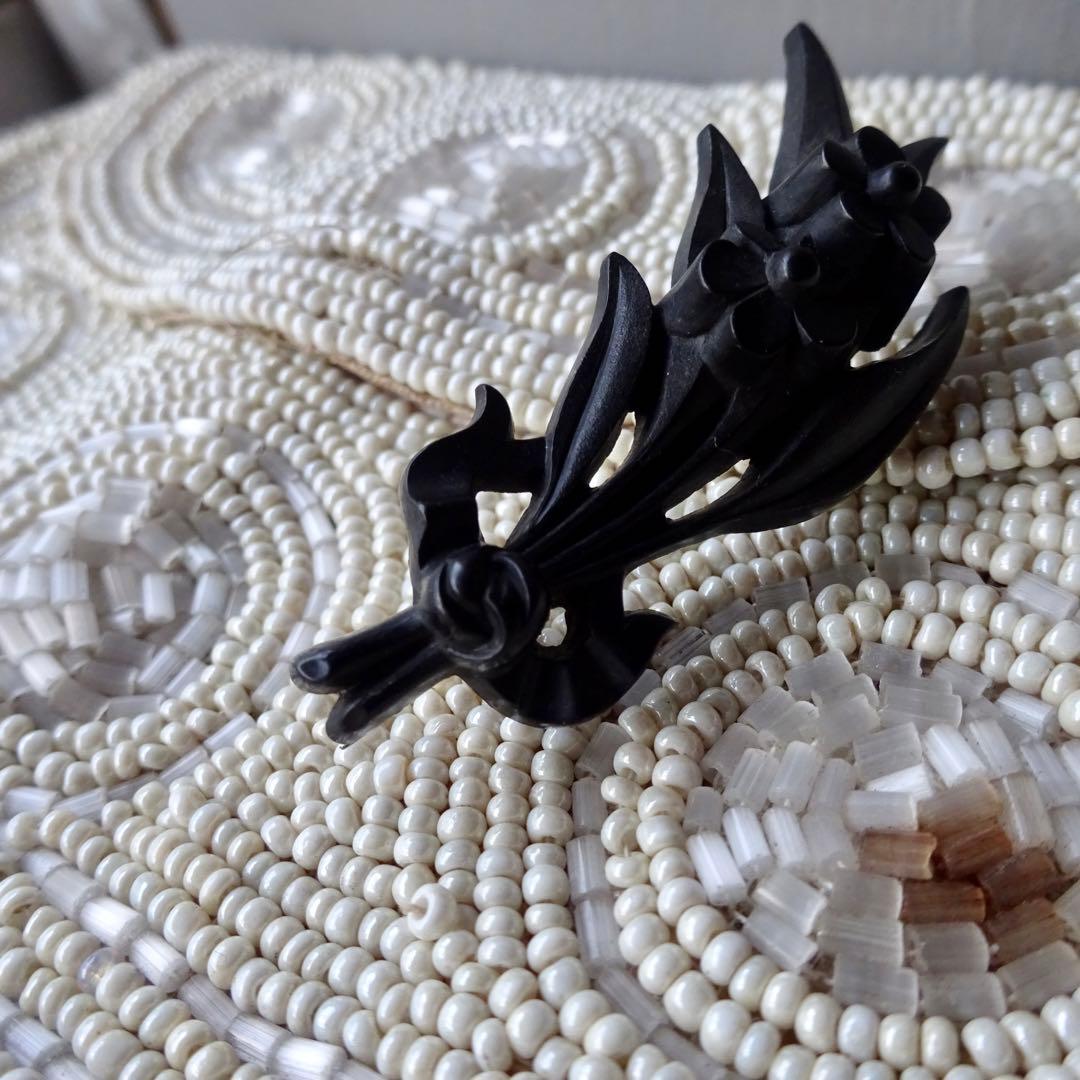 アンティーク モーニングジュエリー ブローチ ブーケ フランス