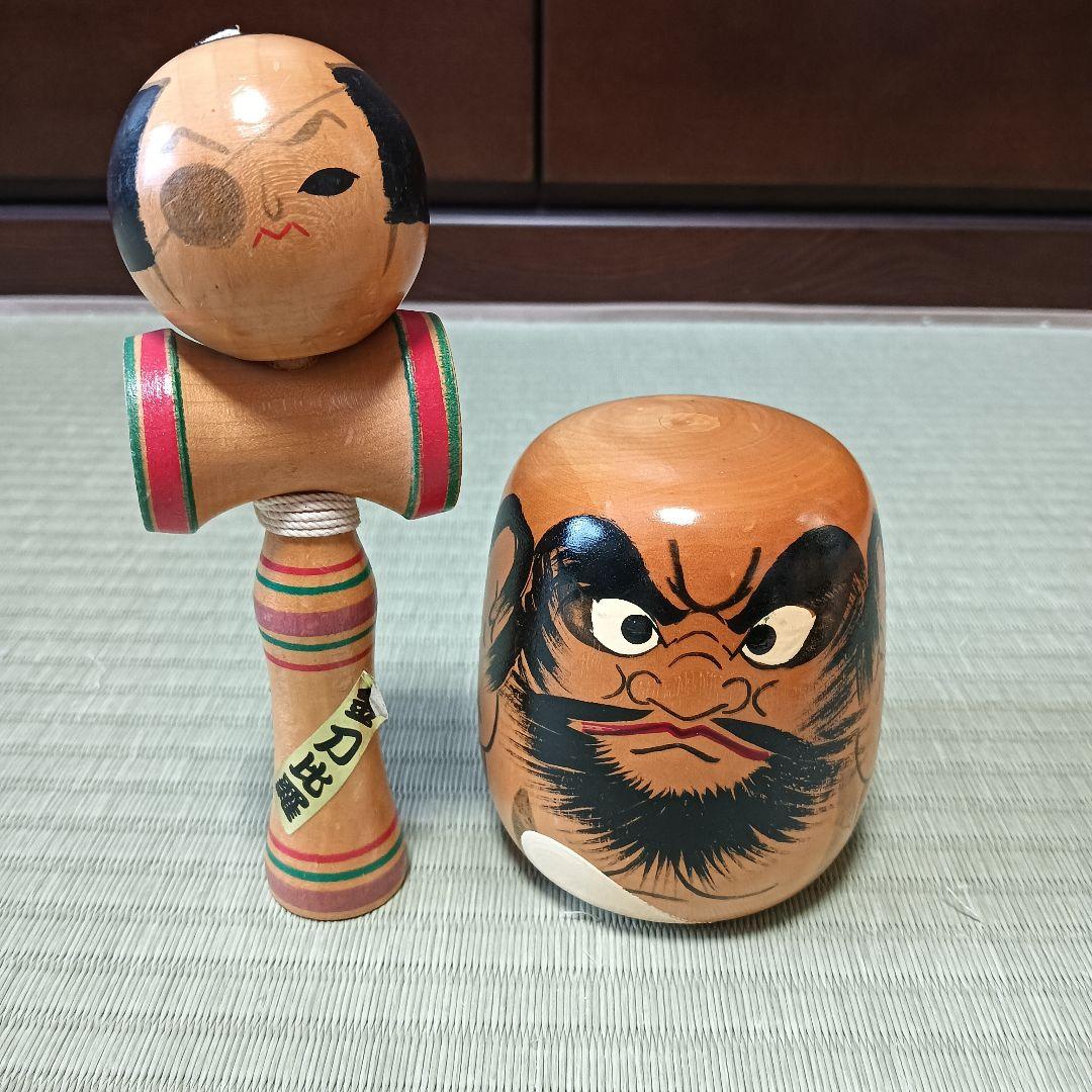 こけし　だるま　まとめ売り　けん玉　武士　あやめ　伝統文化　京都　雪ん子　民藝