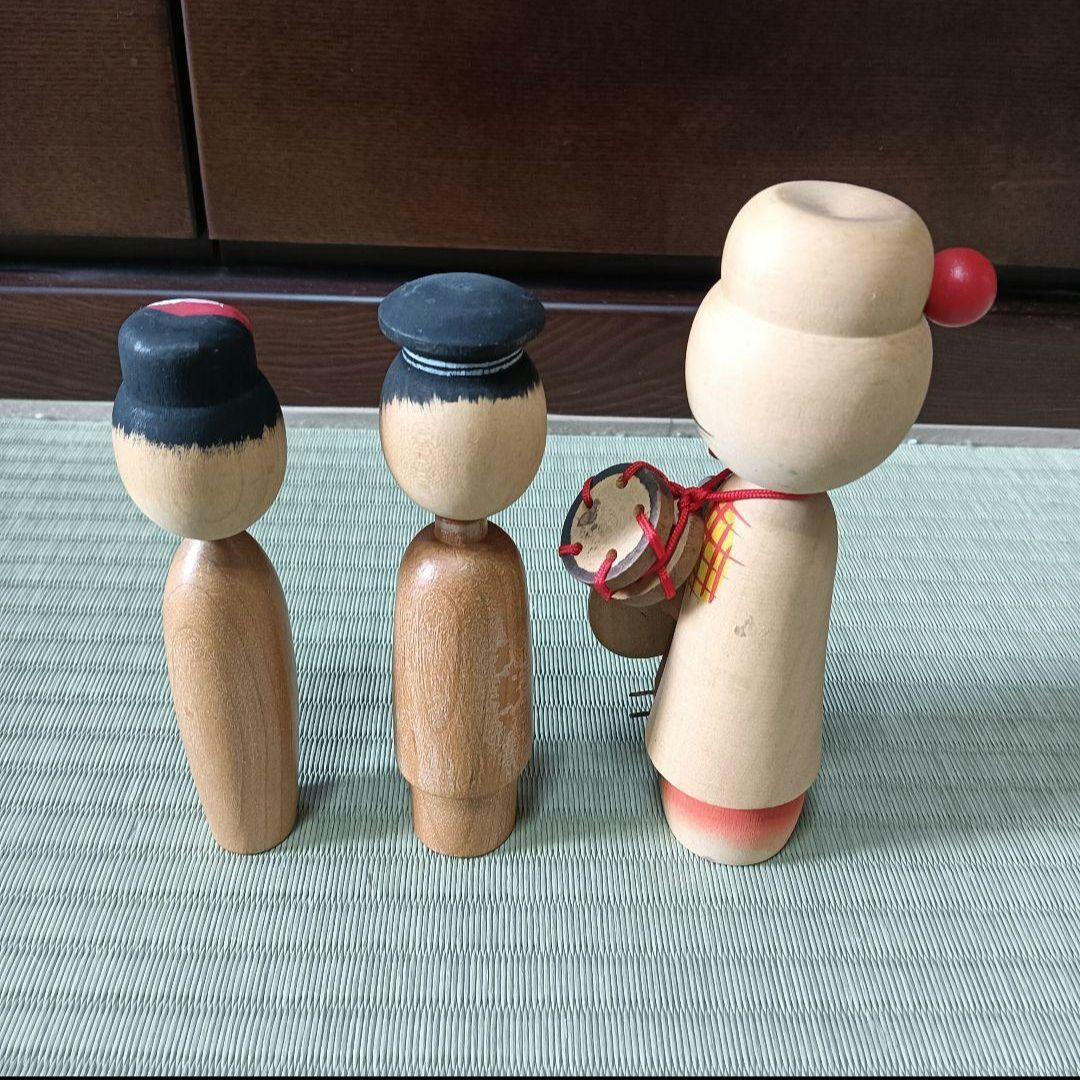 こけし　だるま　まとめ売り　けん玉　武士　あやめ　伝統文化　京都　雪ん子　民藝