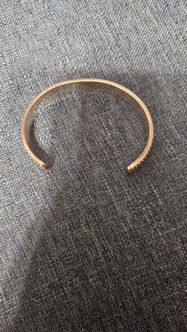 K2 ダニエル・マイク スターリングシルバー12Kコンビバングル