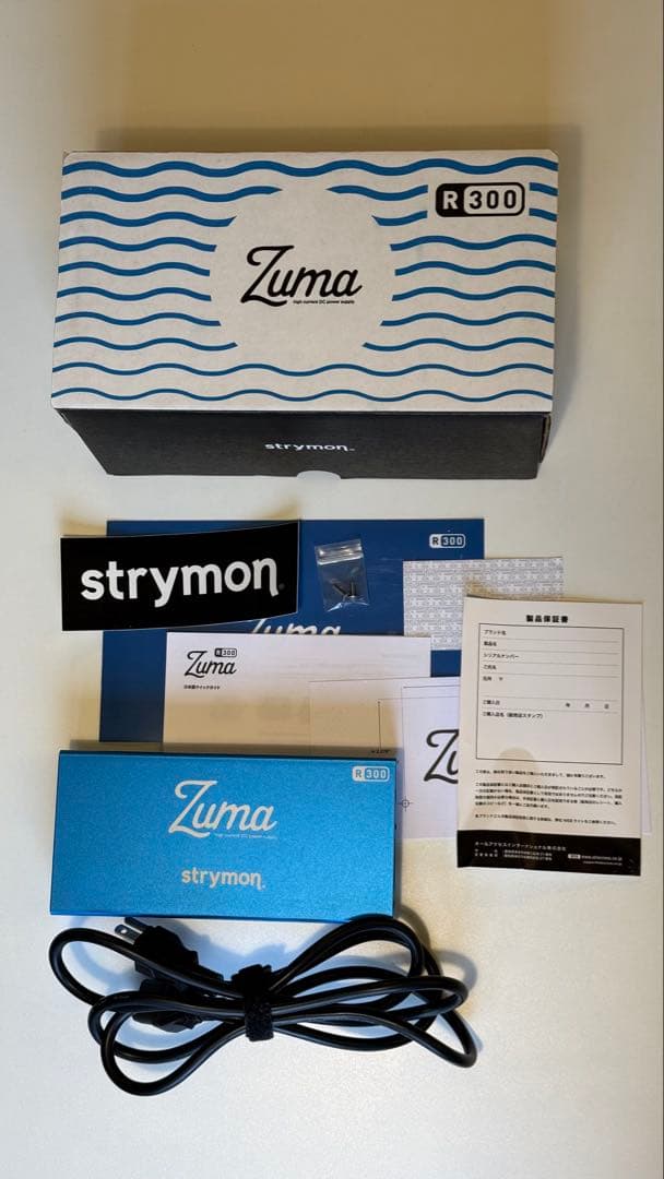 美品　Strymon Zuma R300 パワーサプライ