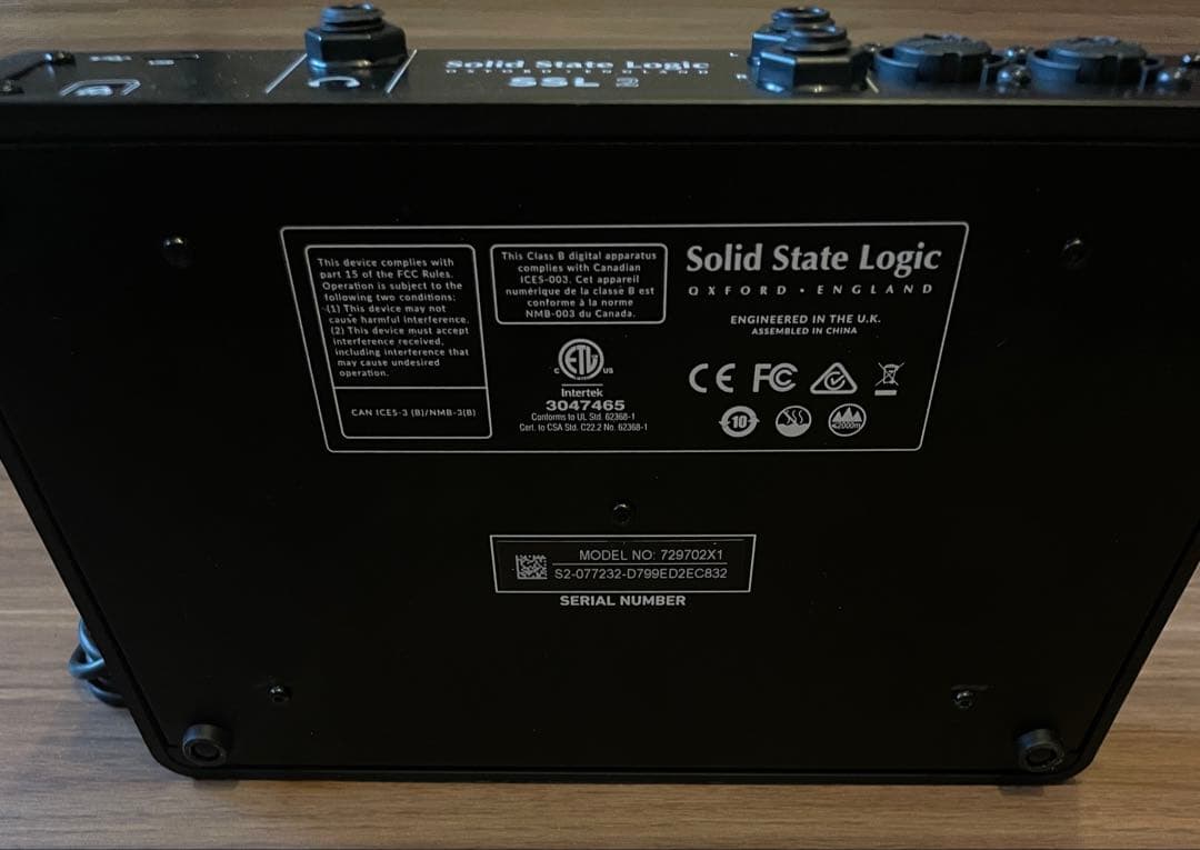 Solid State Logic SSL 2 USBオーディオインターフェース