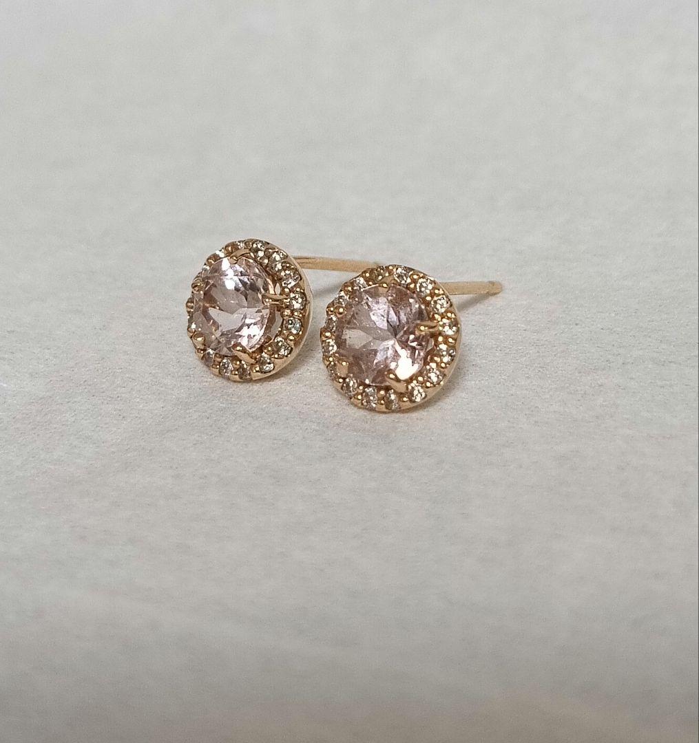 K18 ヴェレッタオッターヴァ　ピアス