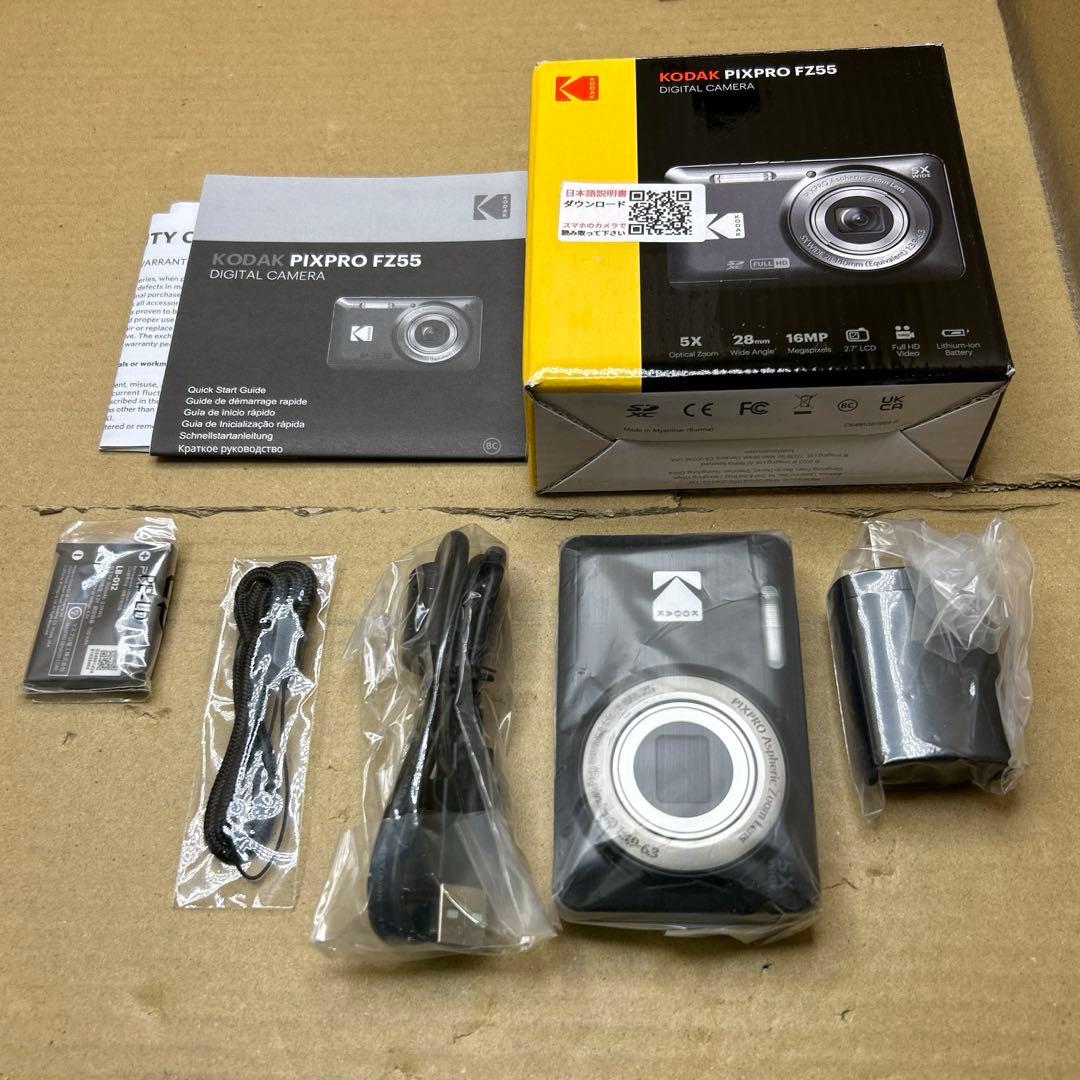 KODAK PIXPRO FZ55-BK(ブラック)