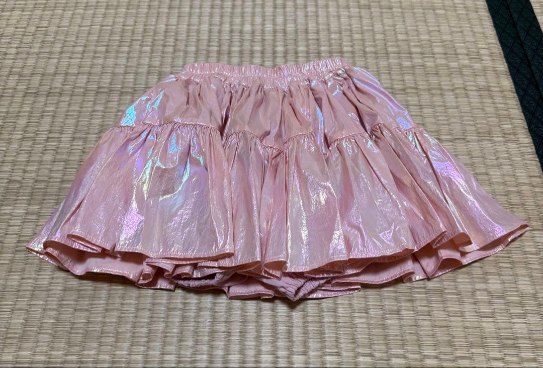 wonny ribbon オーロラ ピンク スカート Lサイズ