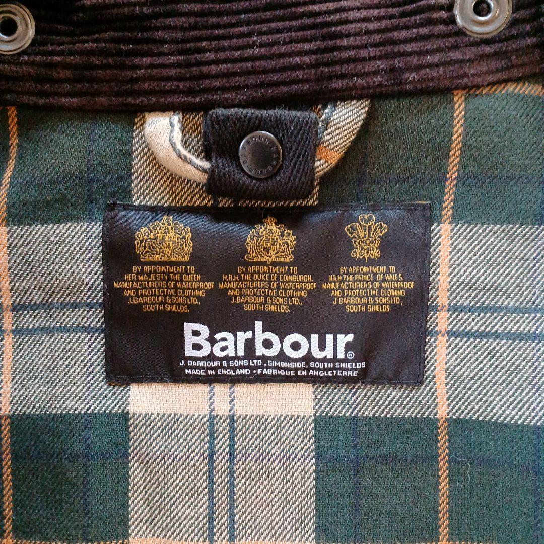 Barbour(バブアー) オイルドジャケット\"ビデイル\"グリーン Mサイズ相当