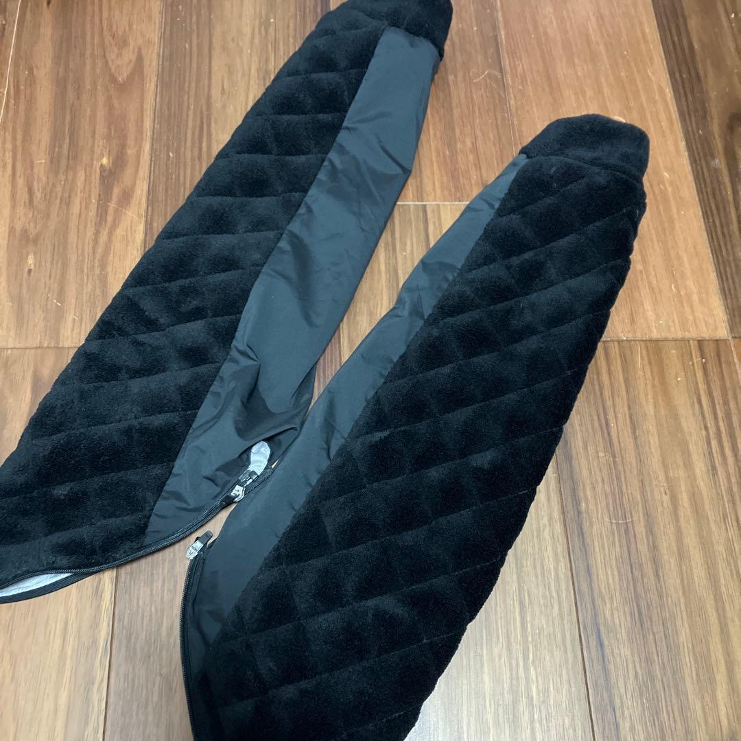 23区GOLF　2WAY ワンピース　ブラック　長袖　黒　丈長め　暖か　ゴルフ