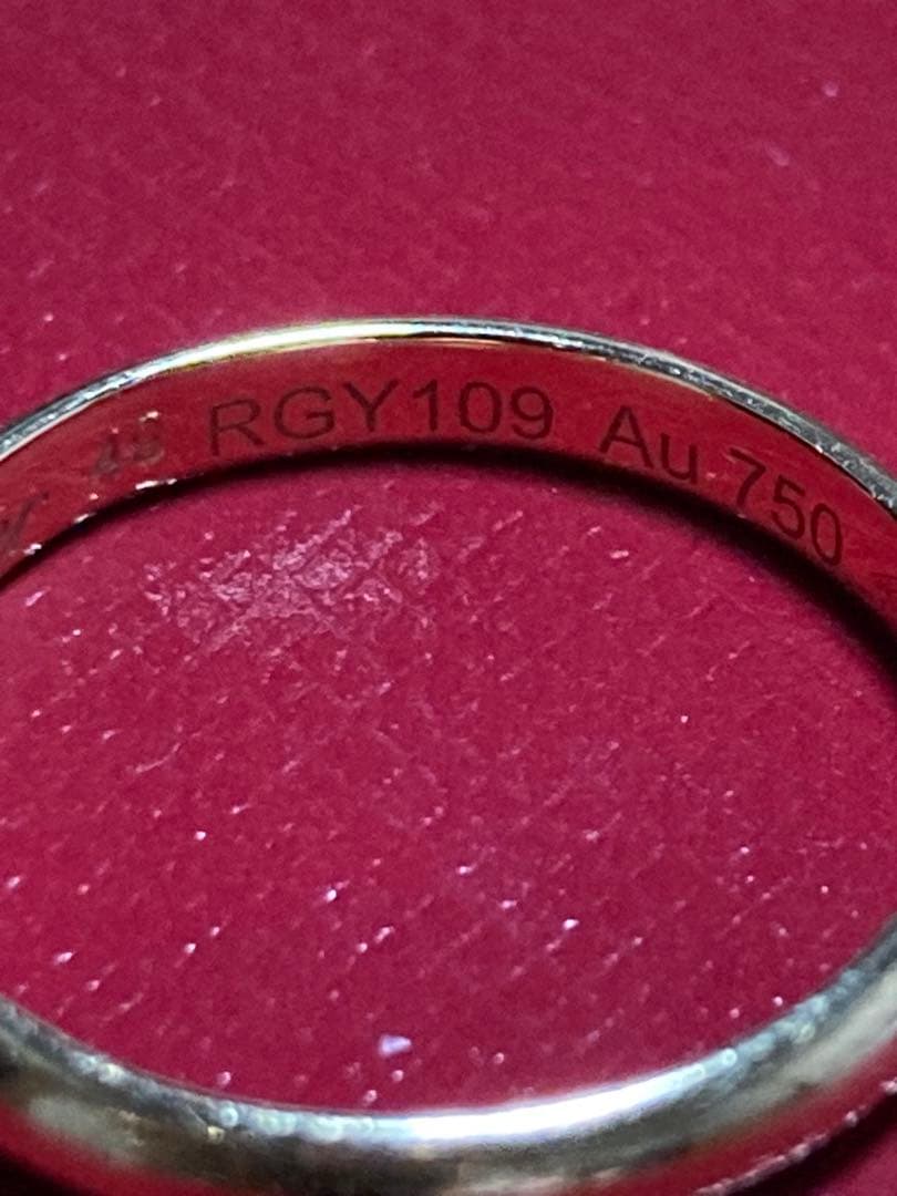 大幅値下げ！Cartier リング　イエローゴールド9号