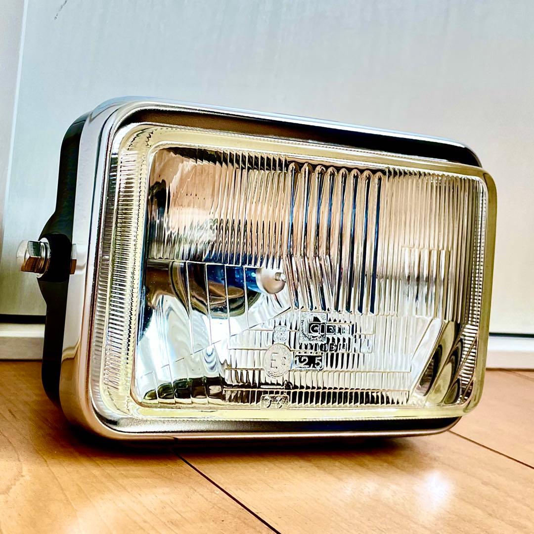 シビエ CIBIE 角型 ヘッドライト CBR400F 当時物 角目 マーシャル