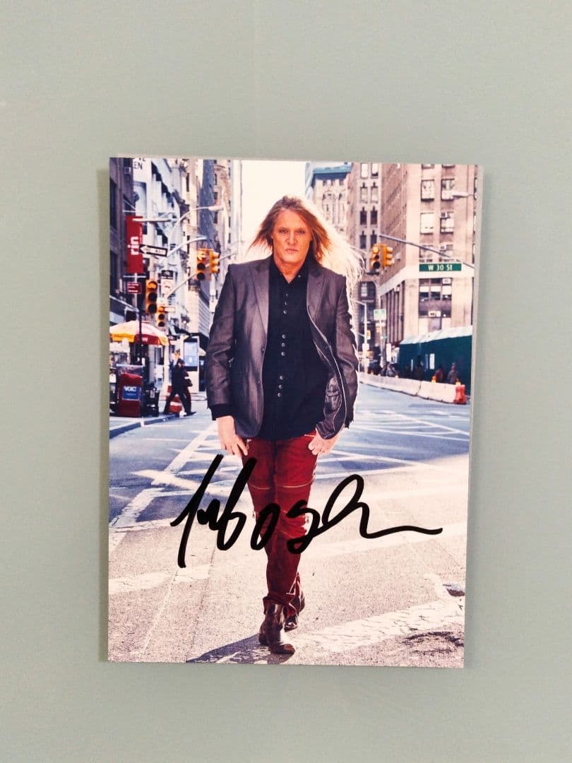 セバスチャン・バック直筆サイン入り2Lサイズ写真…