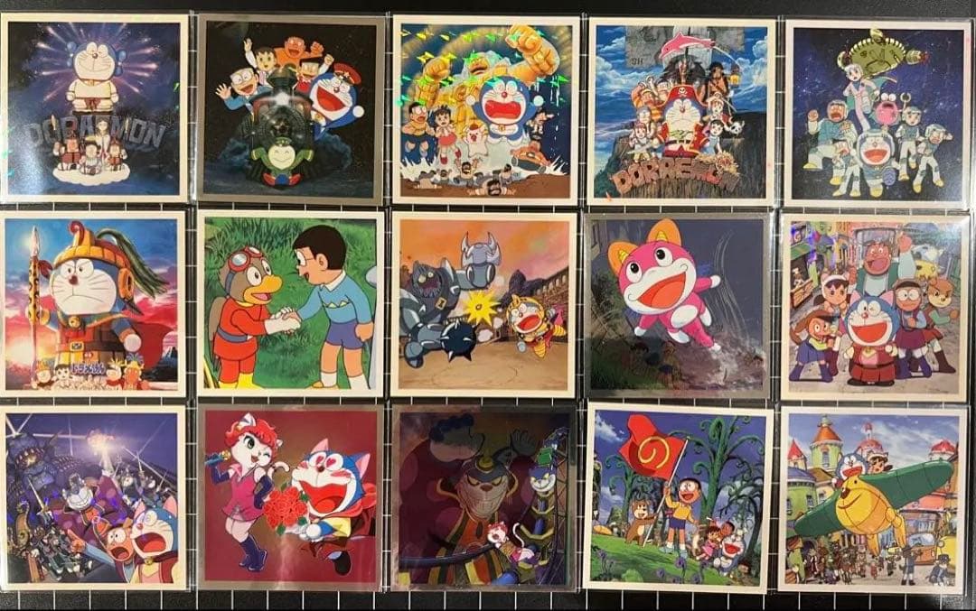 希少⭐︎ロッテ　ドラえもん 映画 25周年 シール　ビックリマンコラボ系