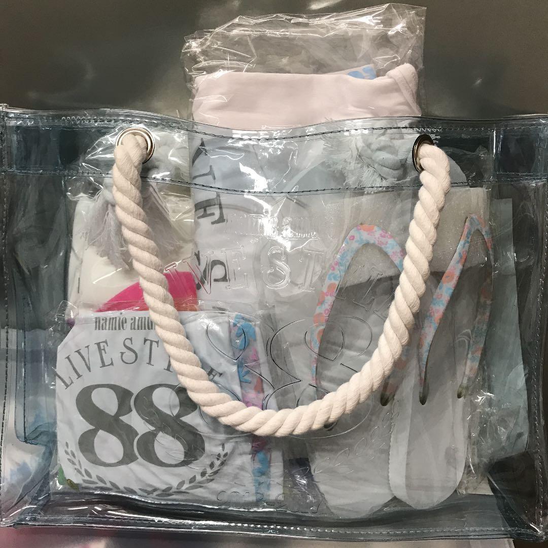 安室奈美恵 ビーチセット ラウンドビーチタオル 88 Tシャツ