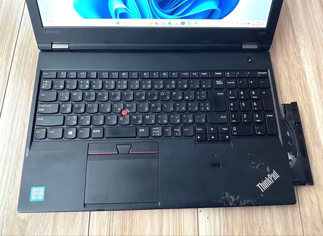オフィス21 lenovo ThinkPadL570 8GB 250GB DVD