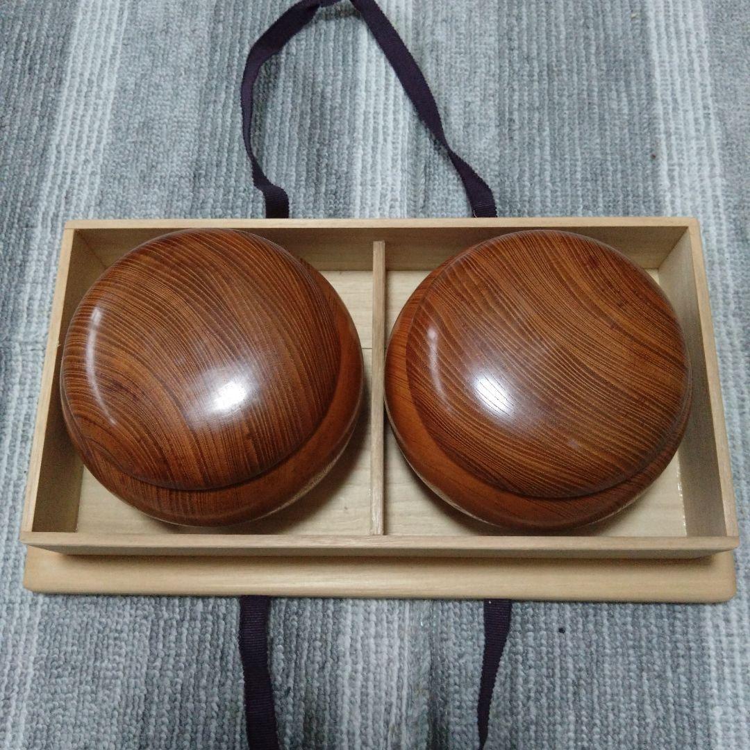 蛤碁石36号実用と欅碁笥